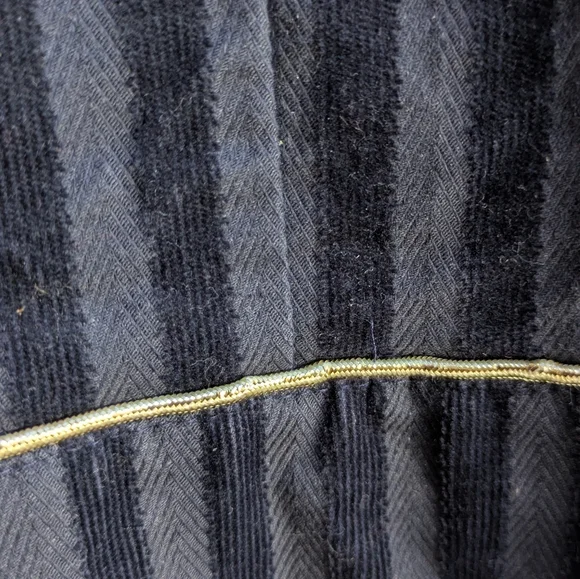 Minimi Jacket Black Striped Double Breasted - Picture 6 of 12